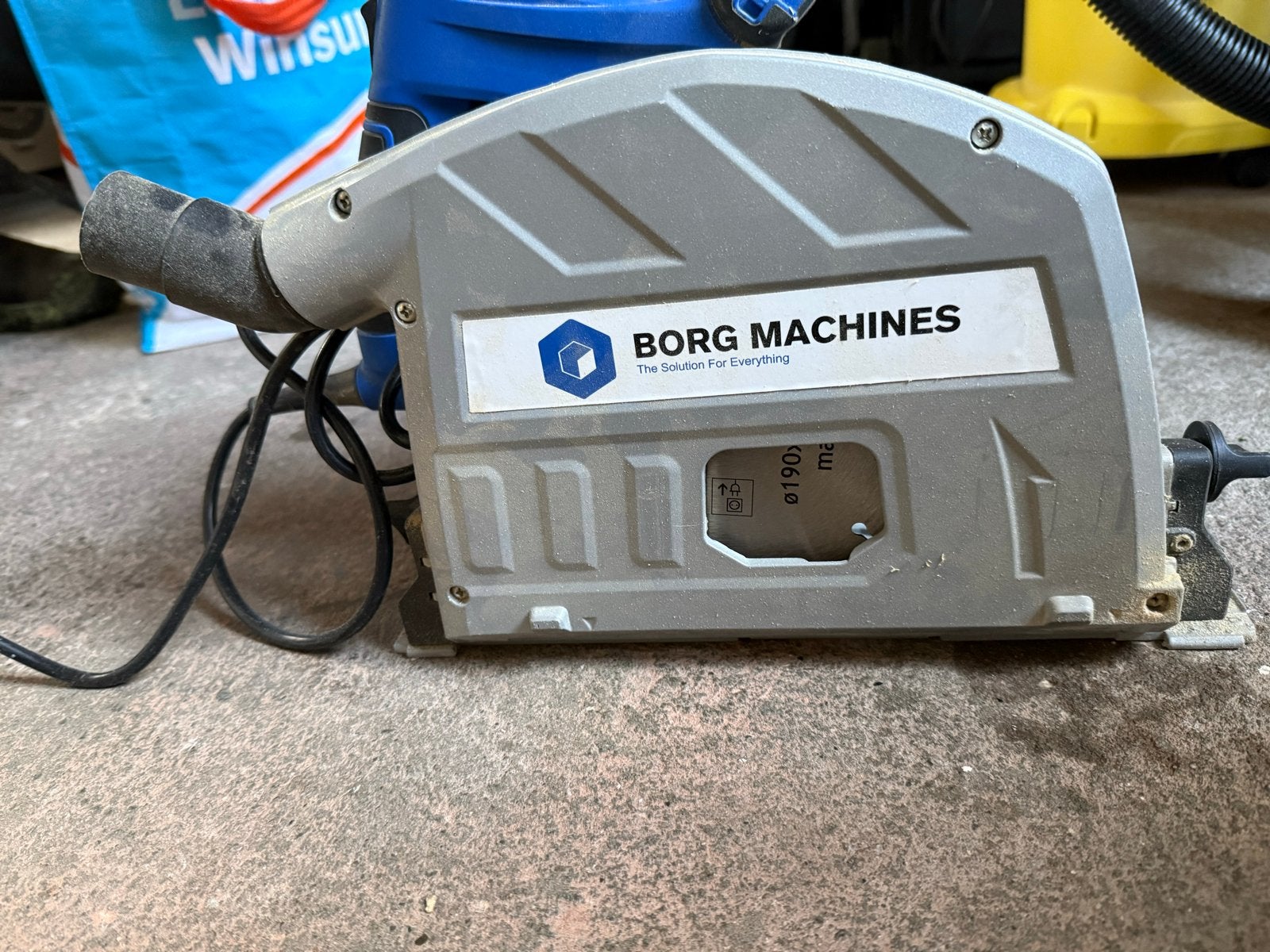 Borg Machines Cirkelzaag - Krachtig en Betrouwbaar, Gebruikt, Cirkelzaag, 600 tot 1200 watt, Ophalen of Verzenden