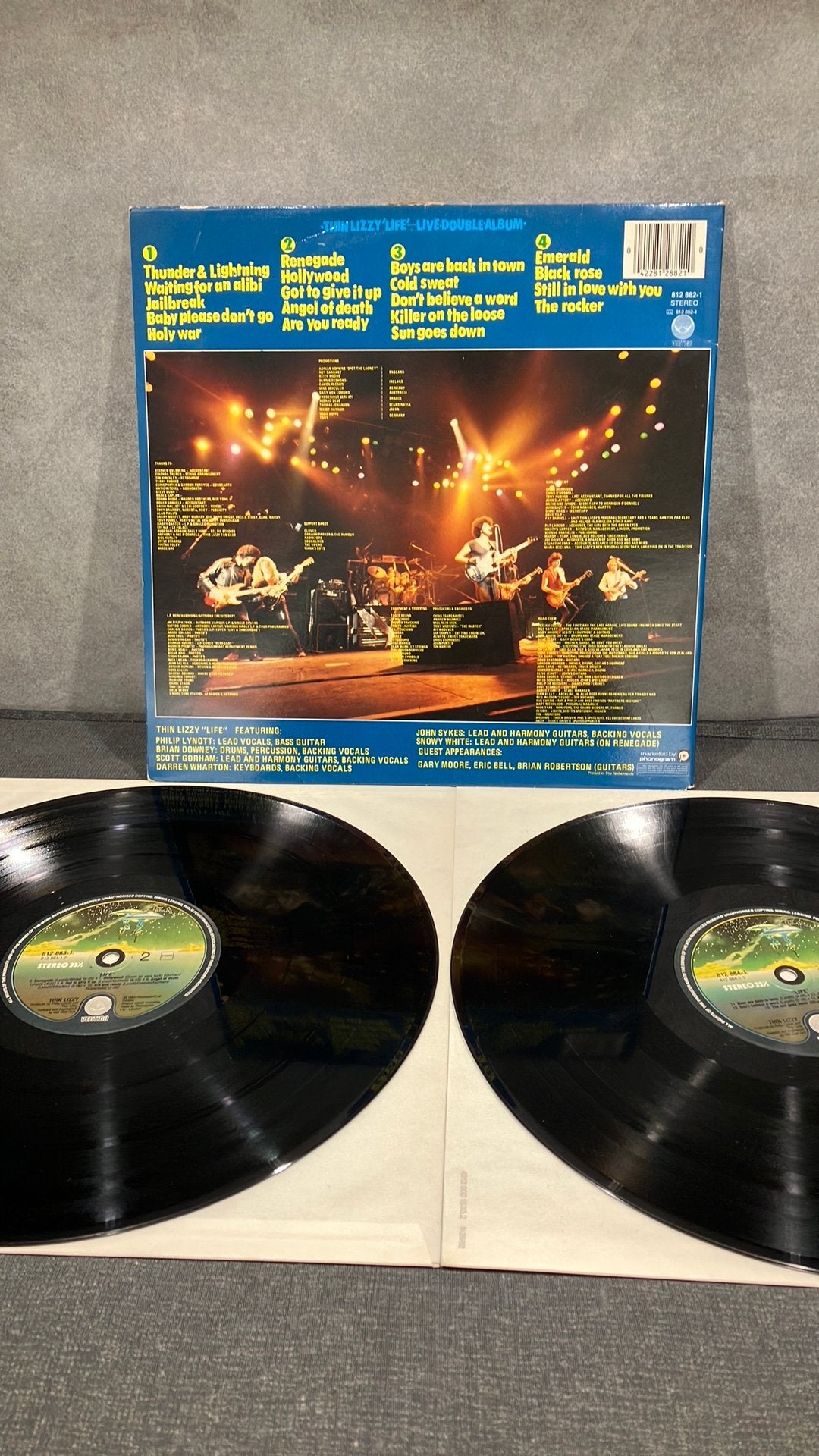 Thin Lizzy.  Life Live, Originele persing, Gebruikt, 1980 - 1989, Ophalen of Verzenden