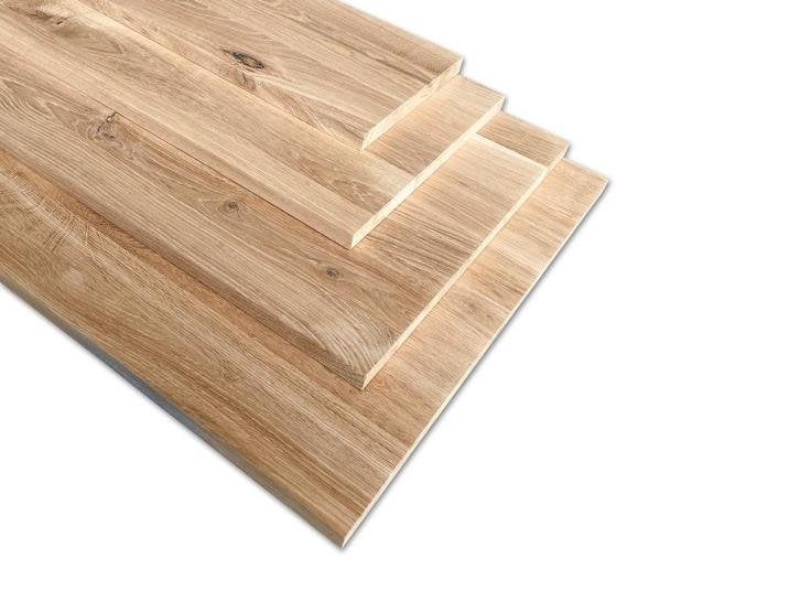 Massief eiken panelen | meubelpaneel | 20 mm | div. lengtes, Niet ingevuld, 20 tot 50 mm, Niet ingevuld, Nieuw