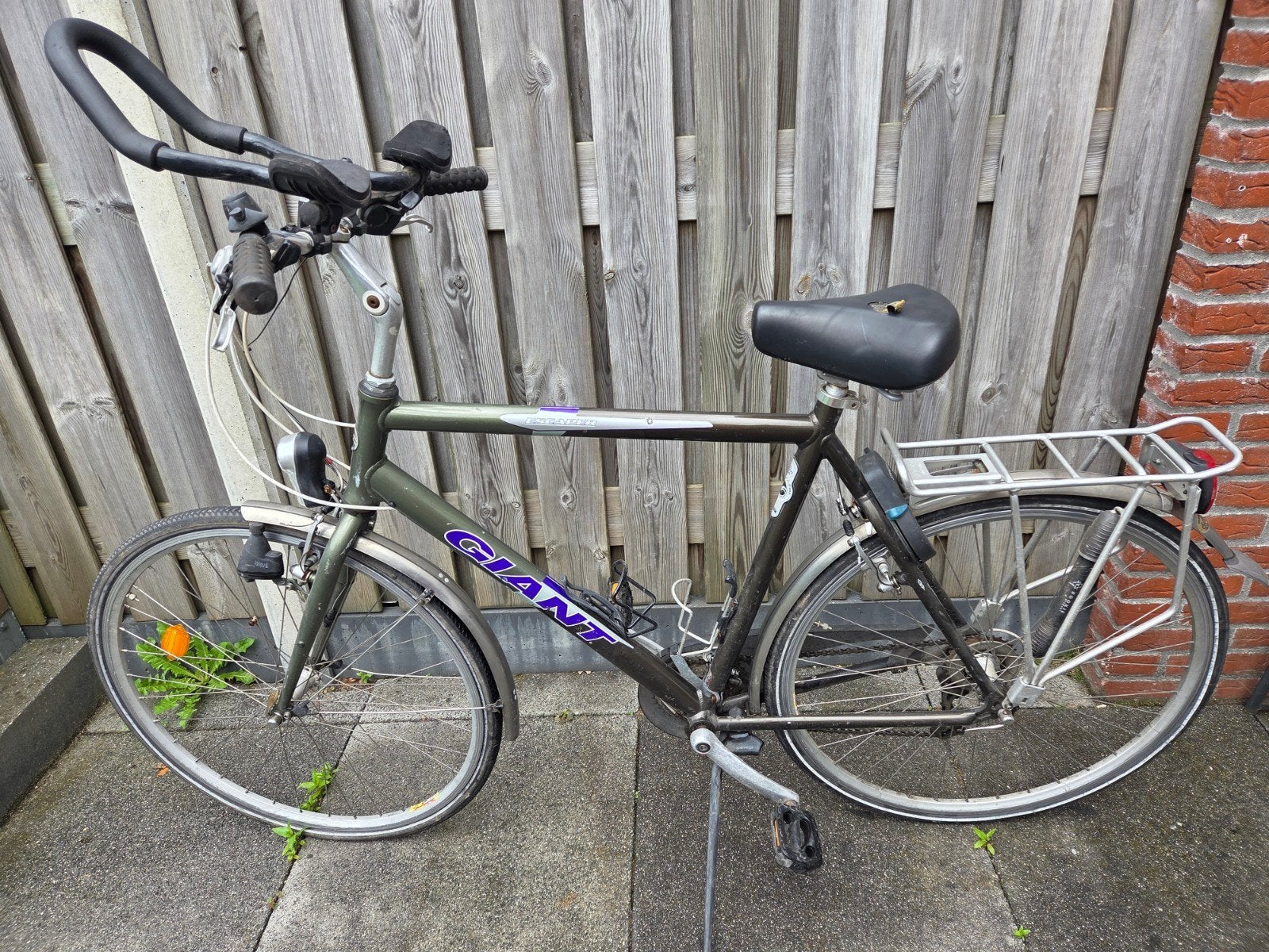 Giant escaper, Fietsen en Brommers, Ophalen, Gebruikt, Velgrem, Versnellingen