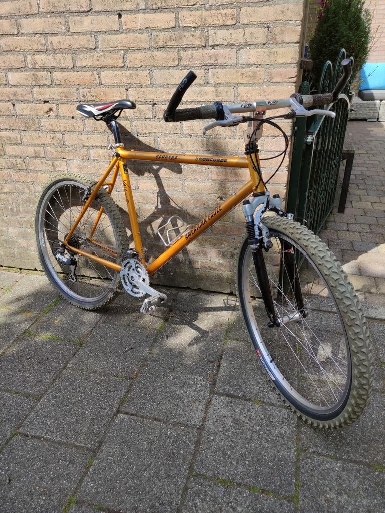 Stoere Oranje ATB, 26 inch,  Top fiets, Overige merken, Gebruikt, 26 inch, Meer dan 20 versnellingen