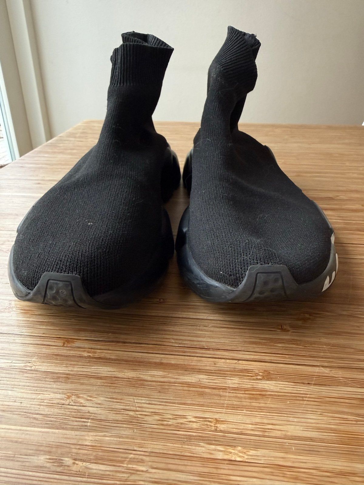 Balenciaga Speed Trainer Sneakers Zwart Maat 38, Kleding | Dames, Ophalen of Verzenden, Gedragen, Zwart, Sneakers of Gympen