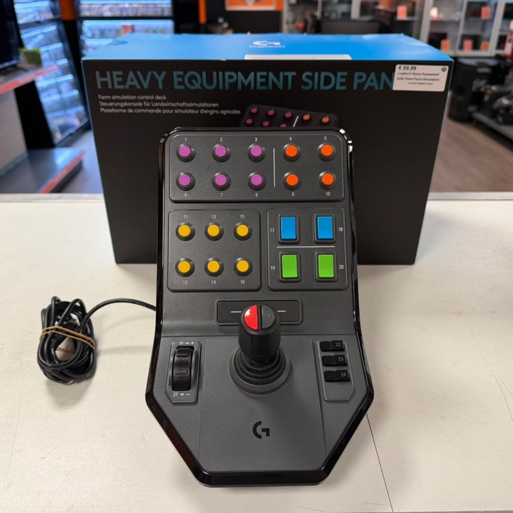 Logitech Heavy Equipment Side Panel Farm Simulation, Logitech, Zo goed als nieuw, Support@logitech.com, EPFL - Quartier de l'Innovation
Daniel Borel Innovation Center
1015 Lausanne
Switzerland