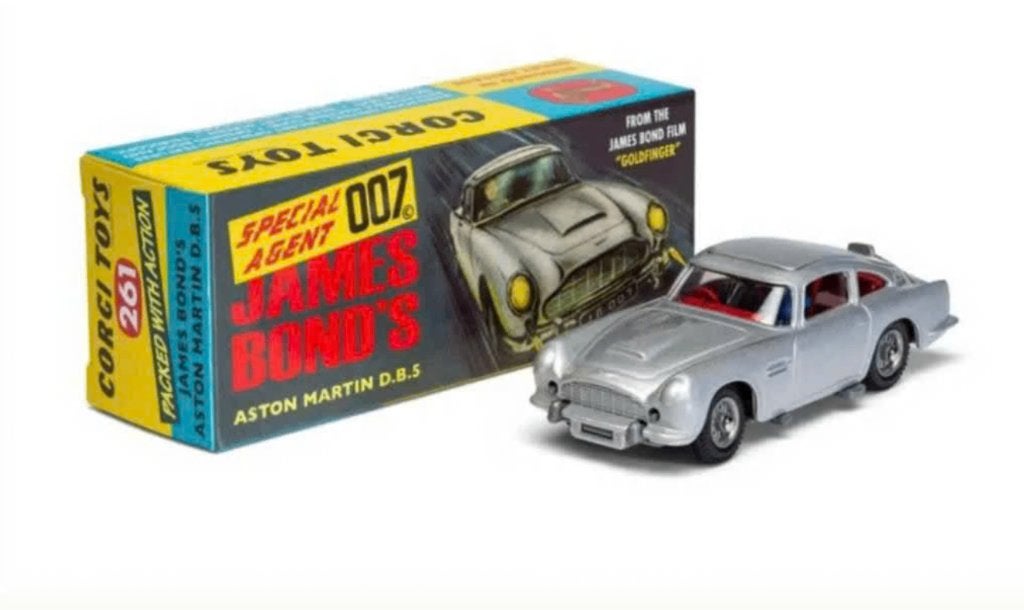 James Bond Aston Martin DB5 ZILVER Corgi NEW 1/46 RT26101S