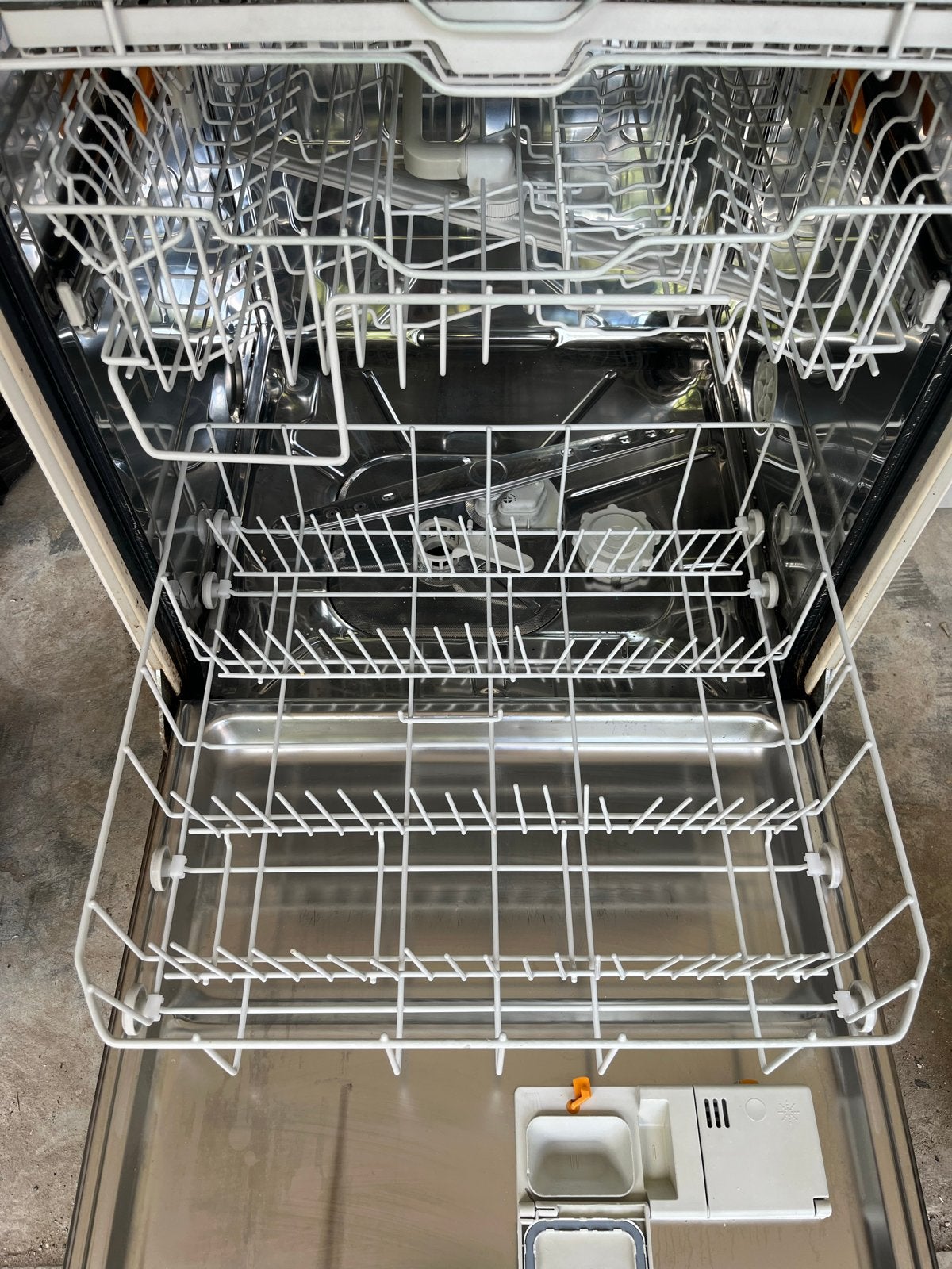 Miele Vaatwasser met Besteklade - Model G 634 SCVI PLUS, Ophalen, Gebruikt, 60 cm of meer, Voorspoelprogramma