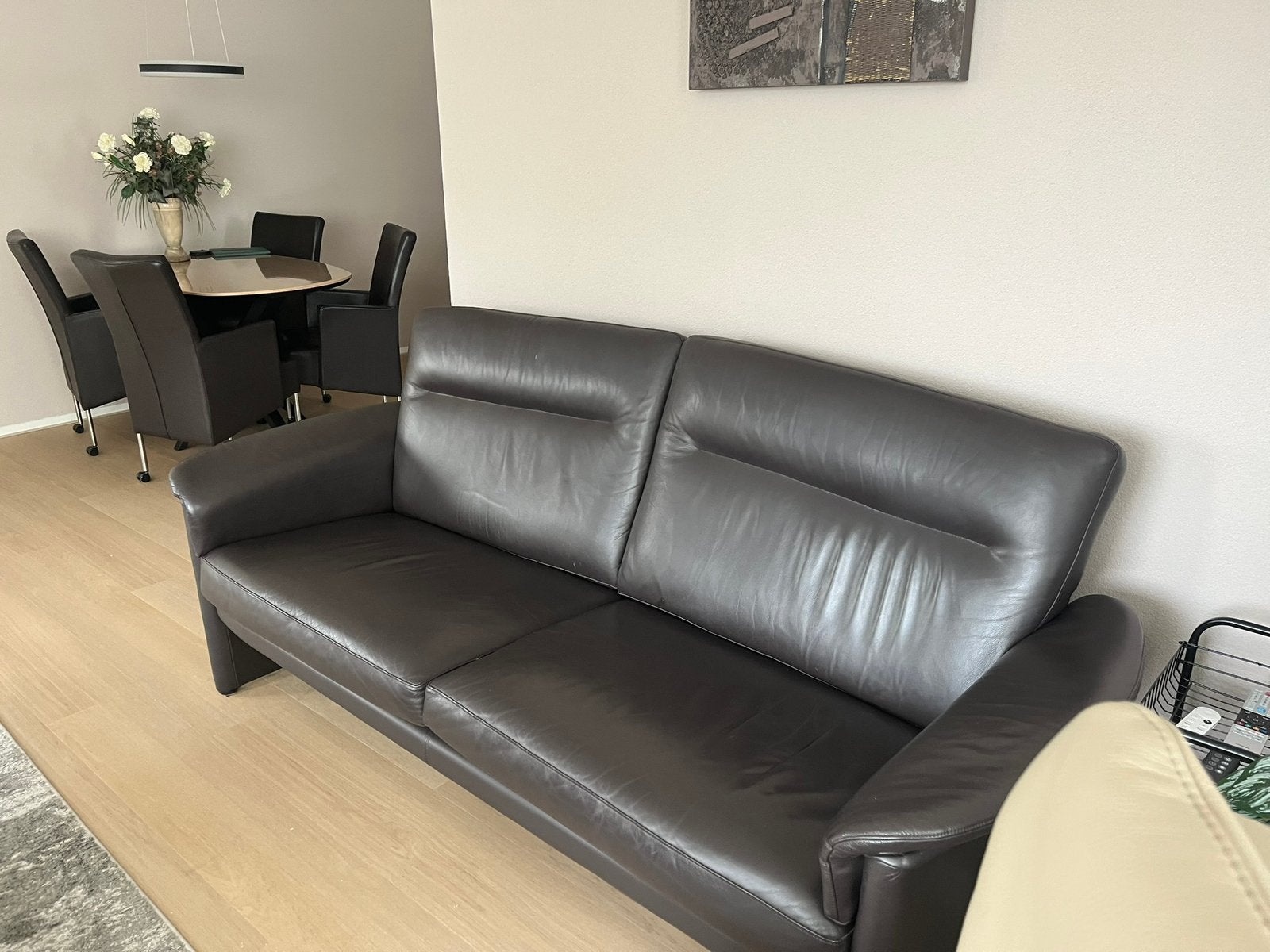Mooie 2,5 zits bank, Ophalen, Zo goed als nieuw, 75 tot 100 cm, 200 tot 250 cm