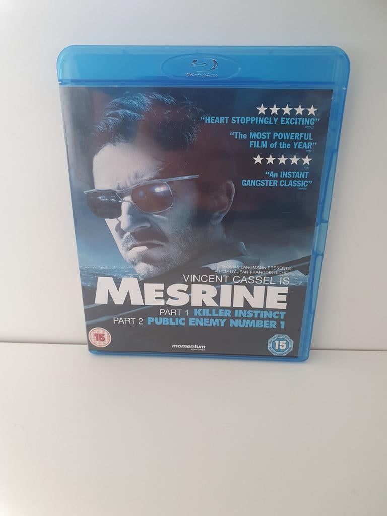 Mesrine Part 1 & Part 2, Blu-Ray, zo goed als nieuw., Cd's en Dvd's, Ophalen of Verzenden, Zo goed als nieuw, Actie