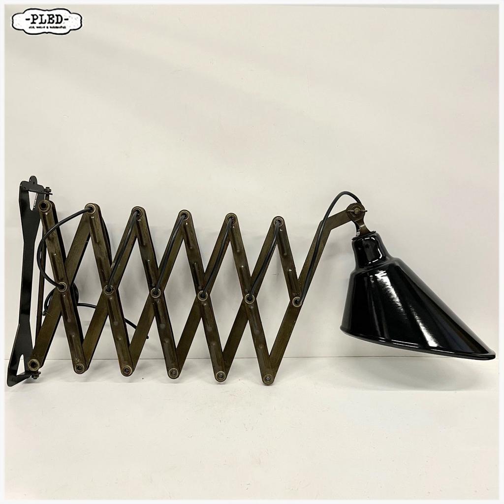 Grote (2 meter) schaarlamp Wanlamp Lamp Industrieel, Ophalen, Zo goed als nieuw, Nb, Nb