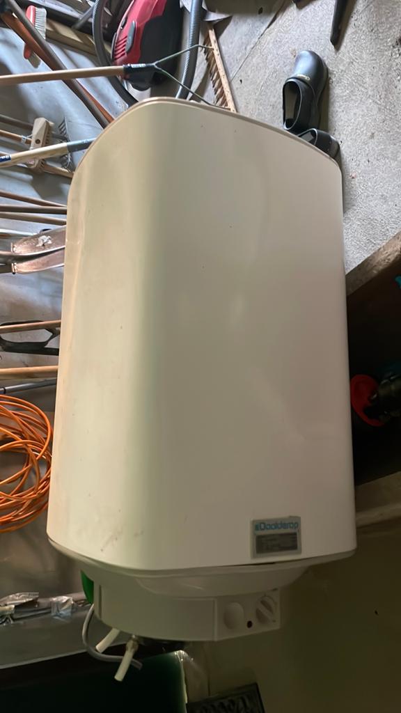 80 liter boiler, Daalderop warm water buffer, Doe-het-zelf en Verbouw, Geisers en Boilers, Ophalen, Gebruikt, 20 tot 100 liter