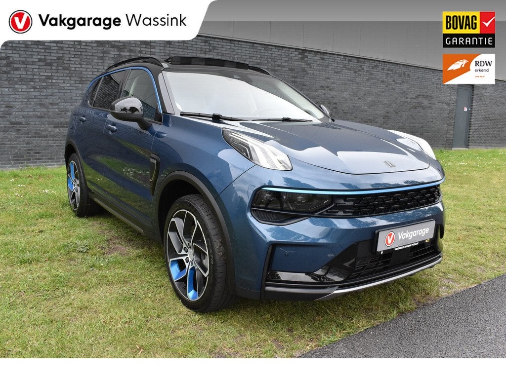 Lynk & Co 01 1.5 Plugin-Hybride nl auto Pano (bj 2021), Auto's, Lynk & Co, Automatische klimaatregeling, Blauw, 120 €/maand, Bedrijf