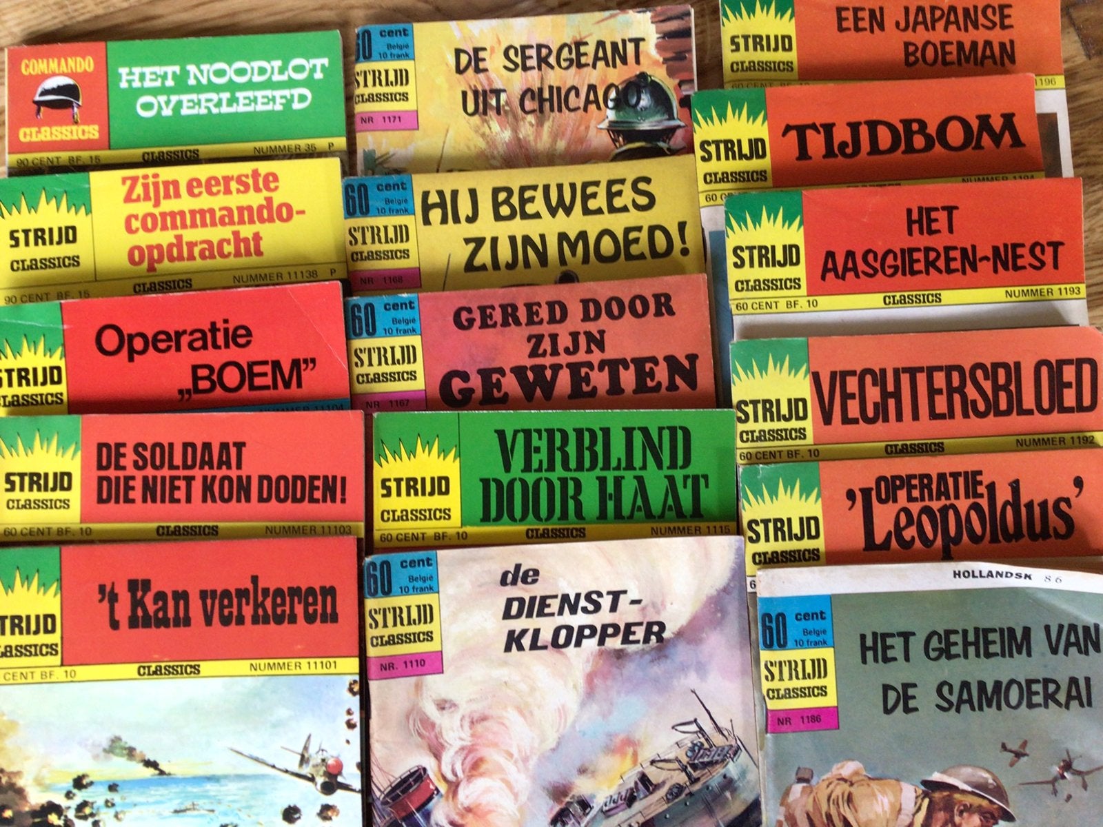 15 strijdclassics, Boeken, Meerdere stripboeken, Ophalen of Verzenden, Gelezen