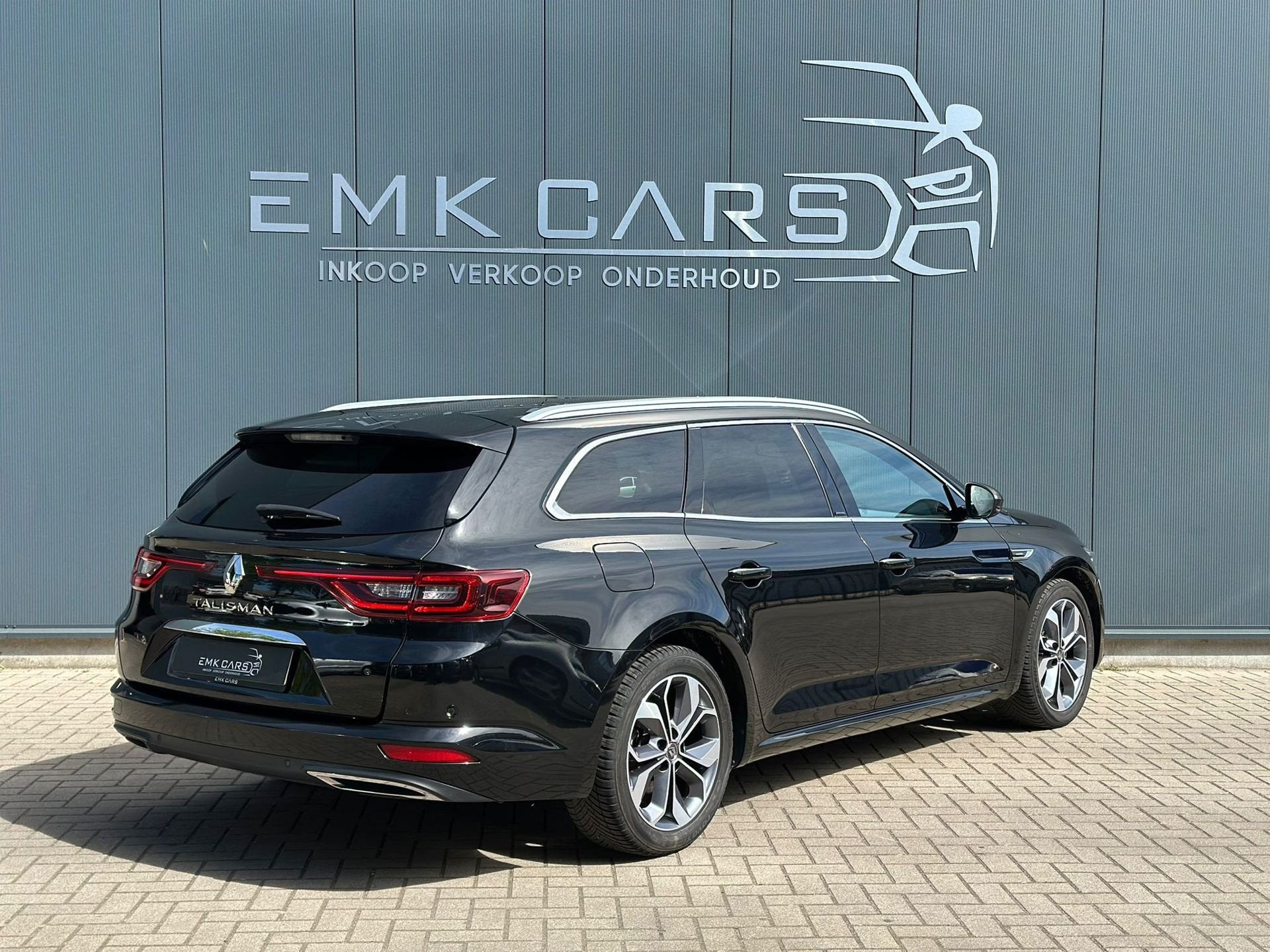 Renault Talisman Estate 1.3 TCe Intens * Full Option - Autom, Auto's, Renault, 1408 kg, 4 cilinders, Zwart, Leder