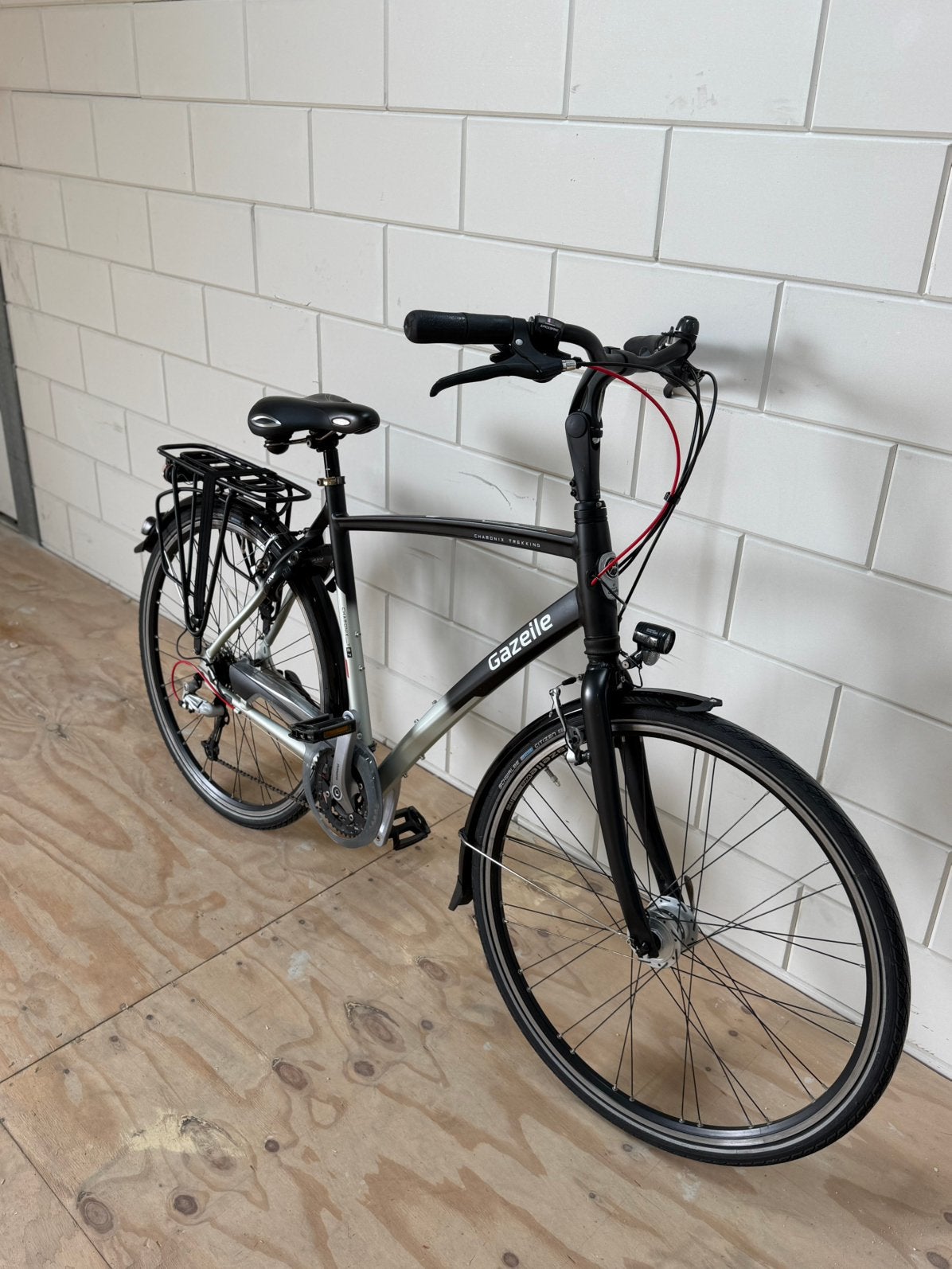 Gazelle chamonix T27 herenfiets 57cm (nette staat), Ophalen, Velgrem, Versnellingen, Zo goed als nieuw