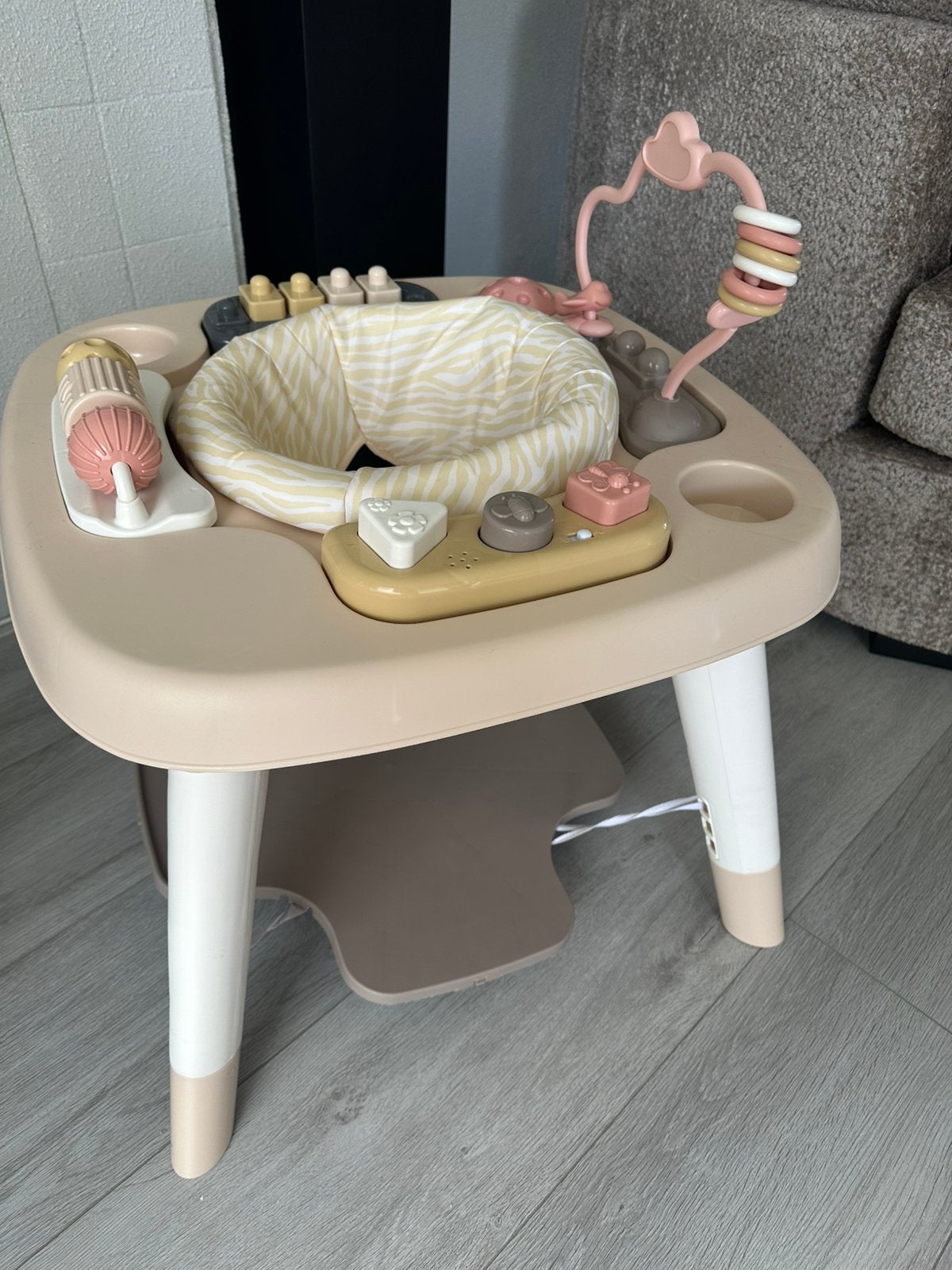 Tryco Zebra Beige 3-in-1 Activiteitentafel, Ophalen, Zo goed als nieuw
