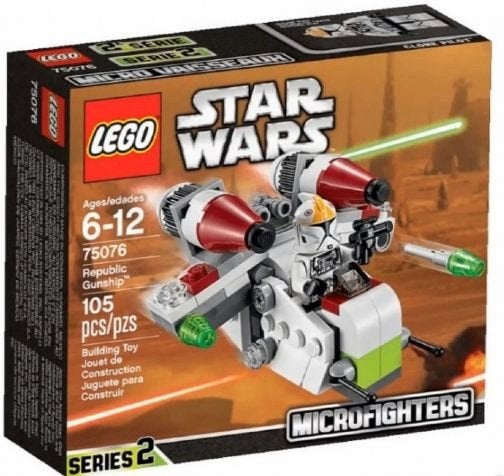 Lego Star Wars Republic Gunship nr 75076, Lego, Lego, Star Wars, Lego