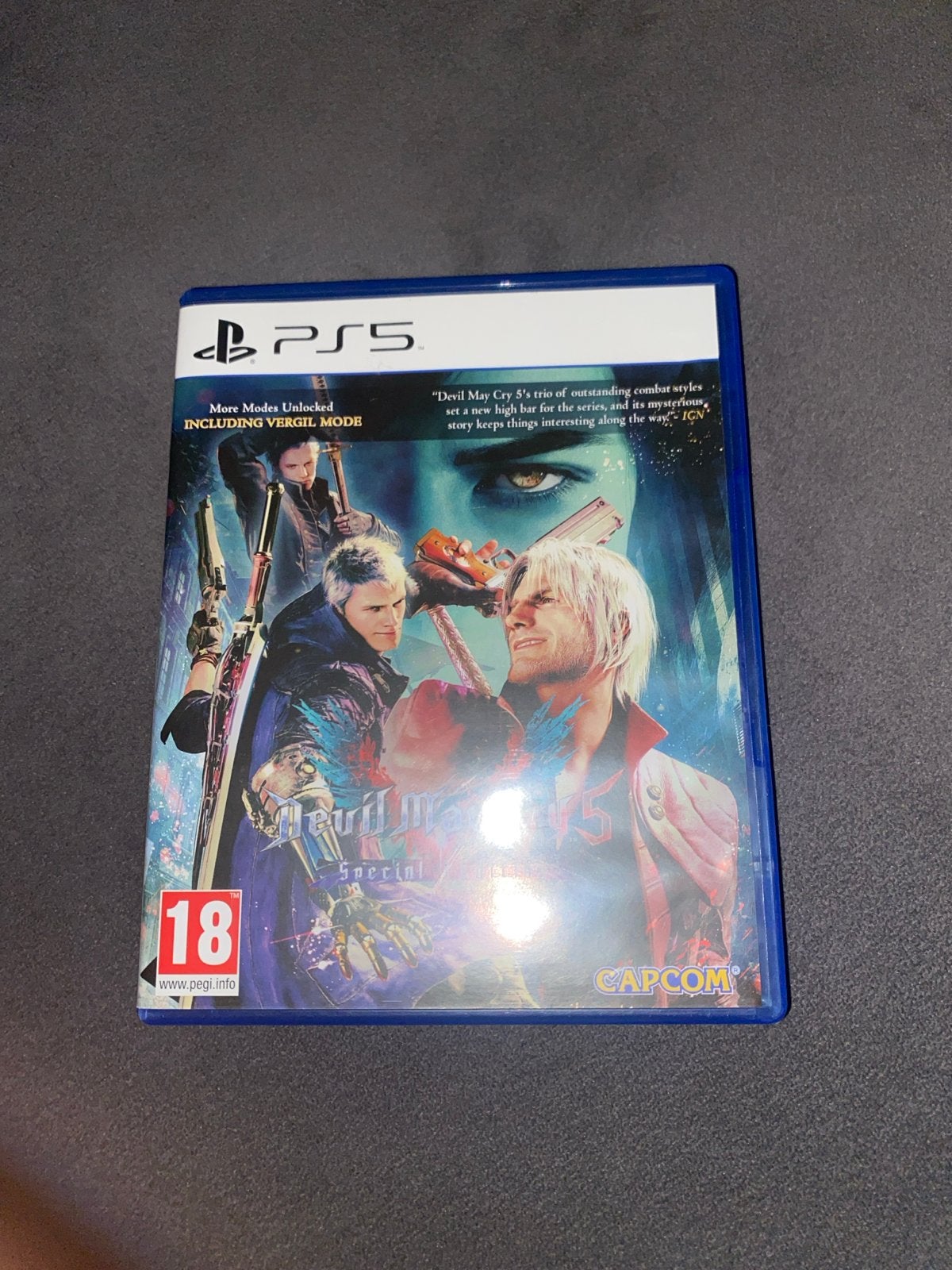 Devil May Cry 5 Special Edition PS5 - Incl. Vergil Mode, Avontuur en Actie, Gebruikt, Vanaf 18 jaar, 1 speler