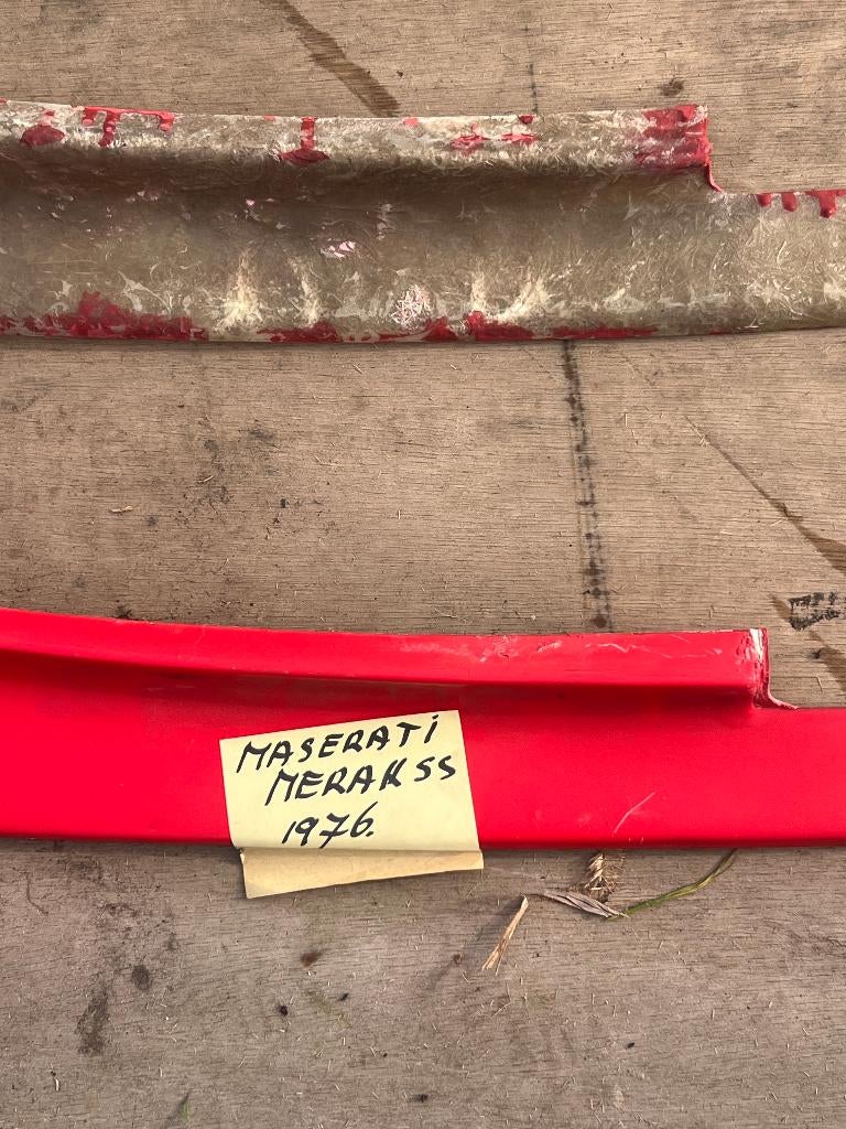 Maserati Merak SS 1976 spoiler 1x origineel + 1x mal, Ophalen, Maserati, Gebruikt, Voor