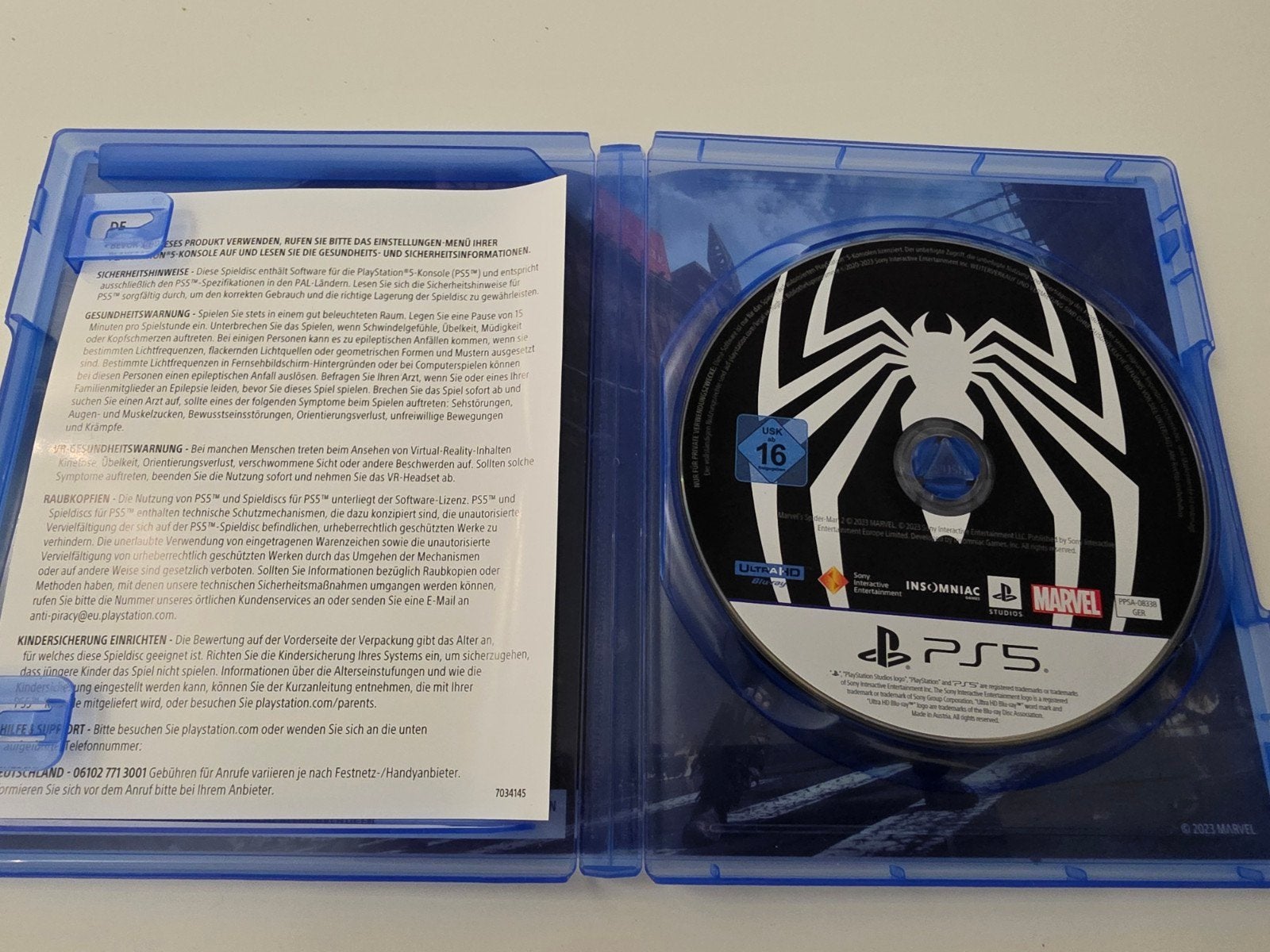 Marvel's Spider-Man 2 voor Playstation 5 Lees Beschrijving, Avontuur en Actie, Ophalen of Verzenden, Vanaf 16 jaar, 2207 Bridgepointe Pkwy, San Mateo, CA 94404, USA