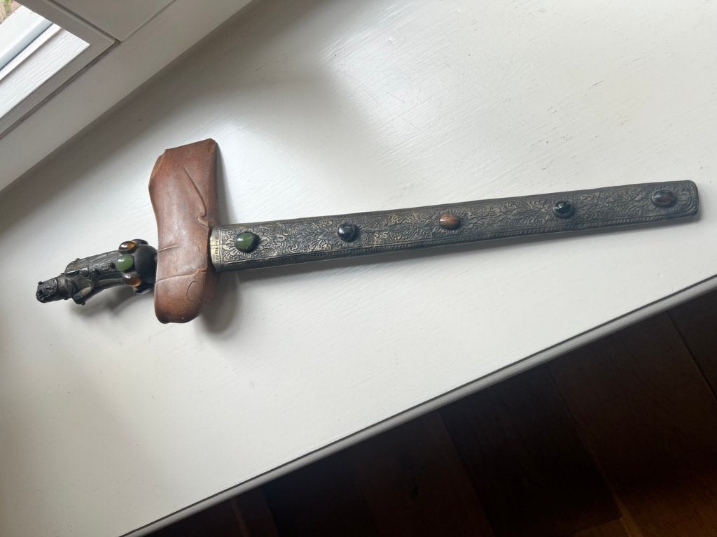 Indonesische keris / kris en oude machete - verzamelobjecten, Ophalen of Verzenden
