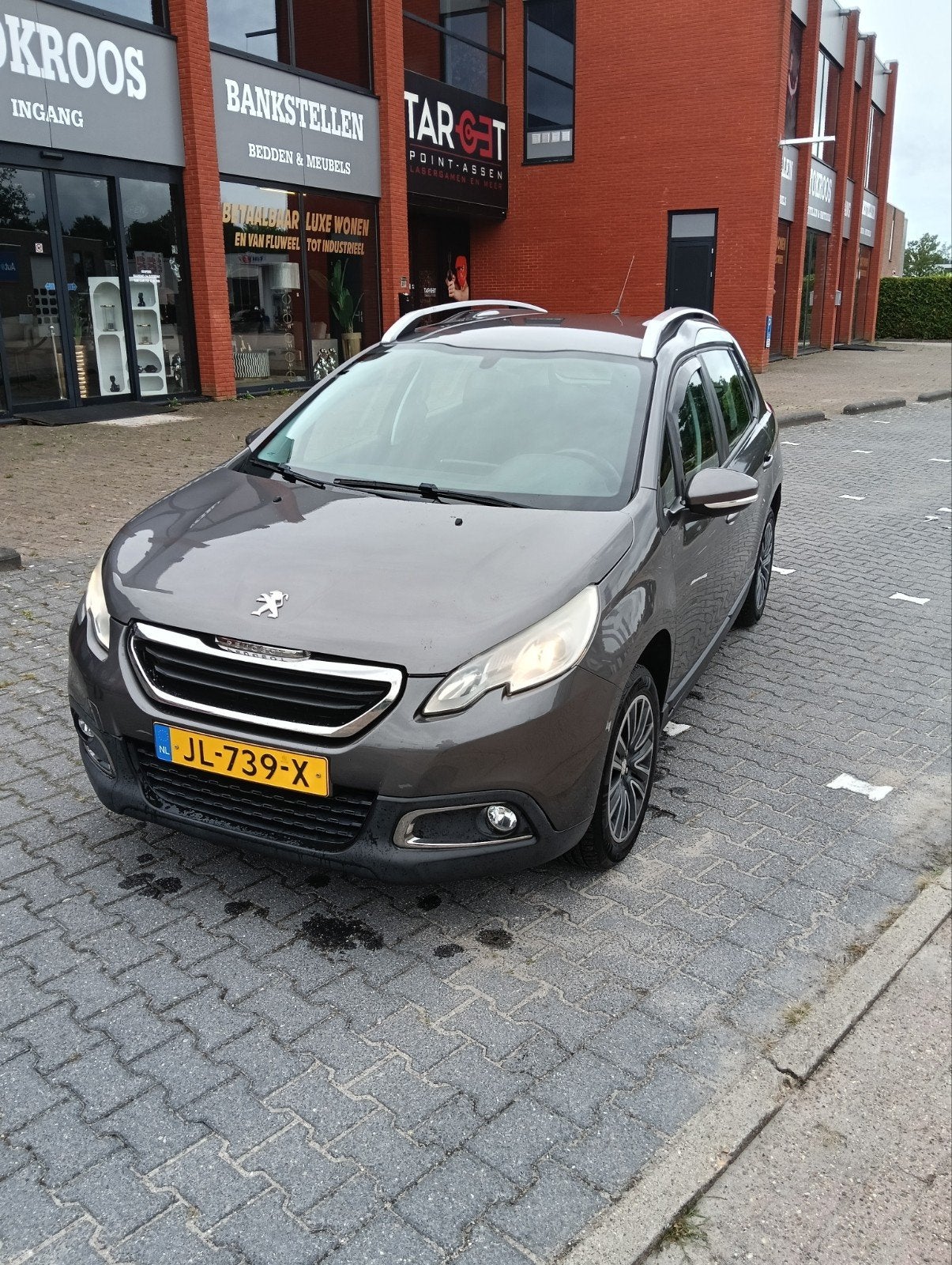 Peugeot 2008 1.2 VTI 60KW/82PK 2016 Grijs, Auto's, Voorwielaandrijving, 40 €/maand, 1199 cc, Origineel Nederlands