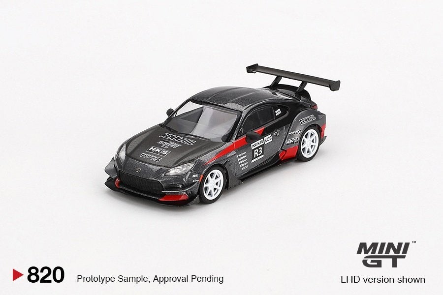 Mini GT 1/64 - Toyota GR86 Larry Chen's HKS GR86 Mgt257, Verzenden, Nieuw, Auto