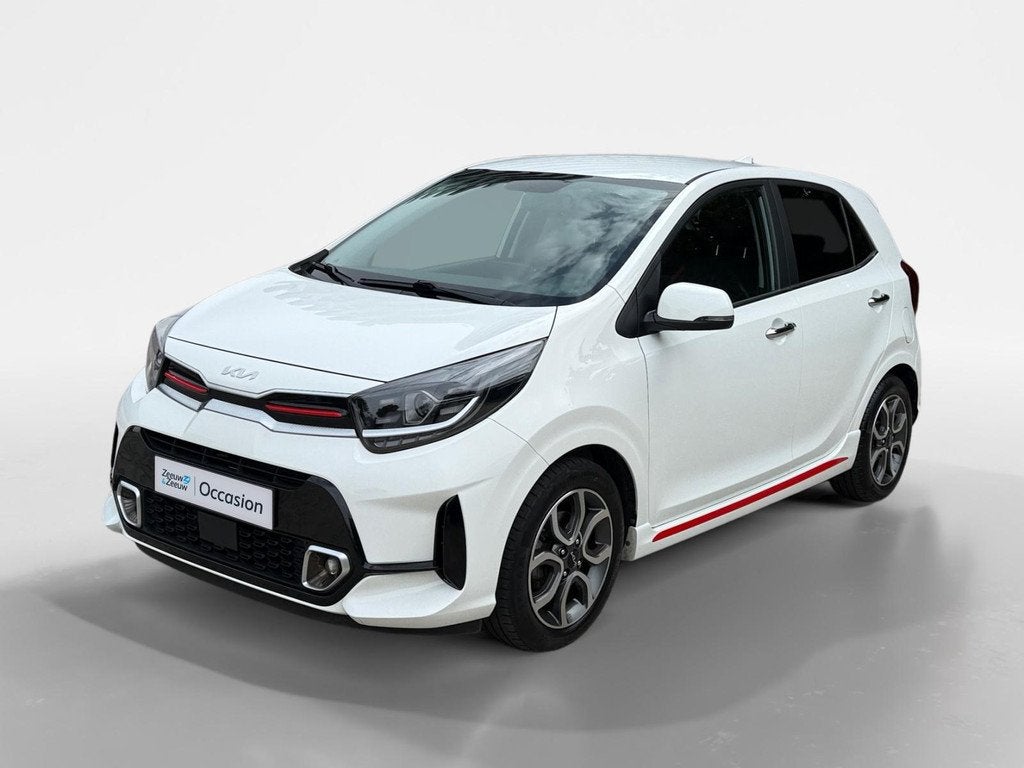 Kia Picanto 1.0 DPi GT-Line DEALER ONDERHOUDEN | RESTERENDE, Auto's, Kia, 12 maanden, Gebruikt, 4 stoelen, Automatische klimaatregeling