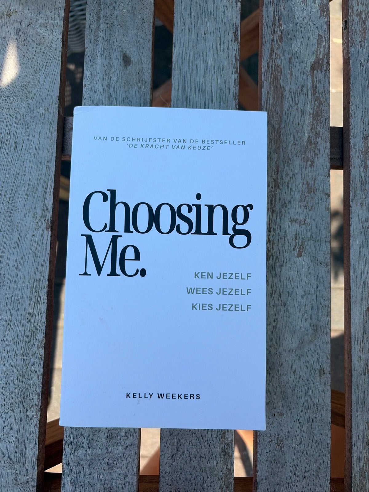 Choosing Me. Ken Jezelf, Wees Jezelf, Kies Jezelf - Kelly We, Ophalen, Zo goed als nieuw, Nederland