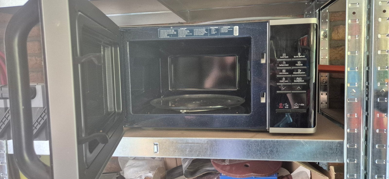 Samsung Magnetron, Ophalen, Gebruikt