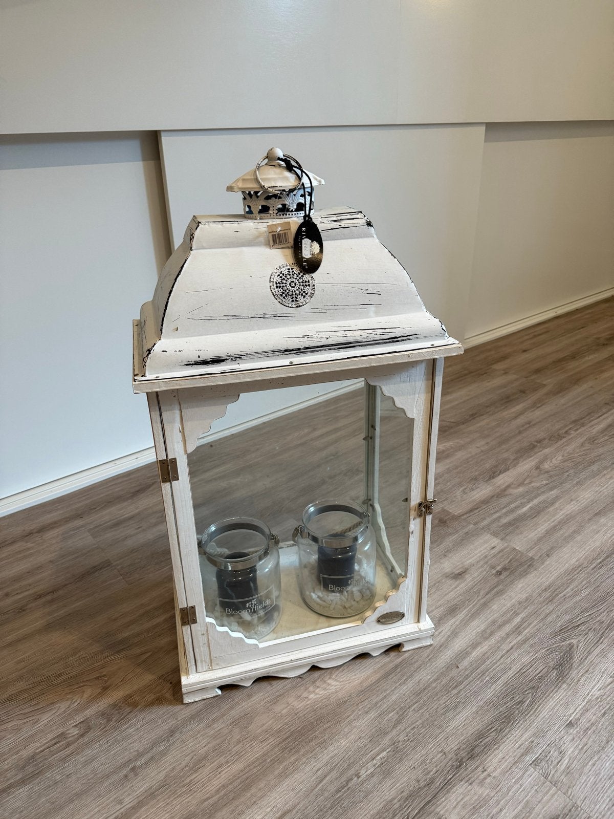 Nieuw: Rivièra Maison Lantaarn Wit, Ophalen, Nieuw, Wit, Landelijk