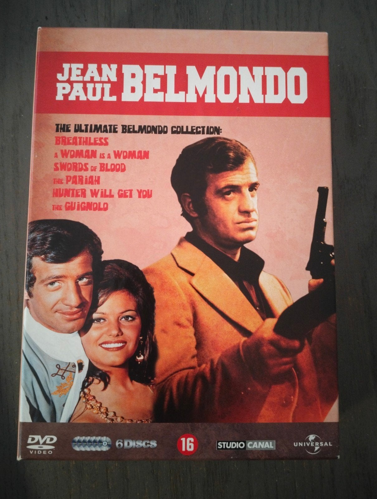 Jean Paul Belmondo dvd box, Nederlands, Ophalen of Verzenden, Zo goed als nieuw, Actie en Avontuur