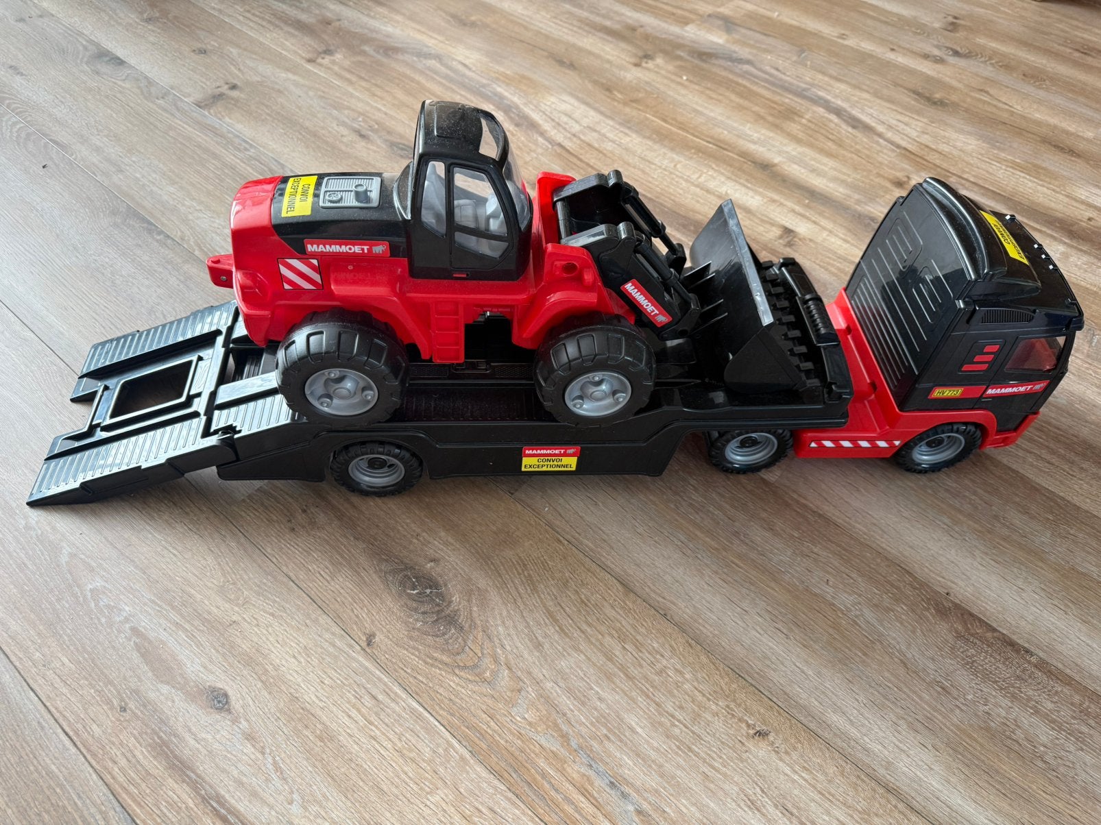 Mammoet vrachtwagen, Kinderen en Baby's, Speelgoed | Speelgoedvoertuigen, Ophalen, Gebruikt