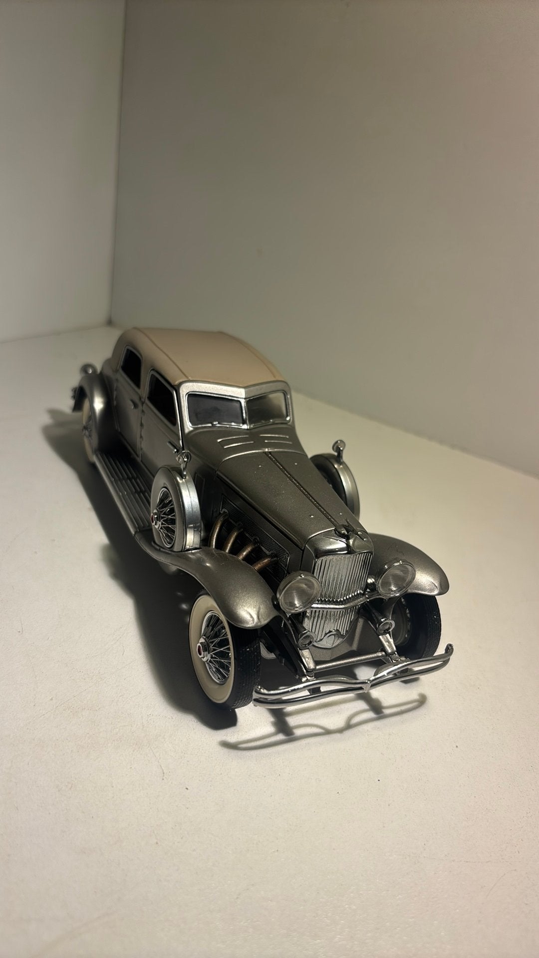 Duesenberg sj twenty grand 1933 franklin mint 1.24, Overige merken, Ophalen of Verzenden, A, A