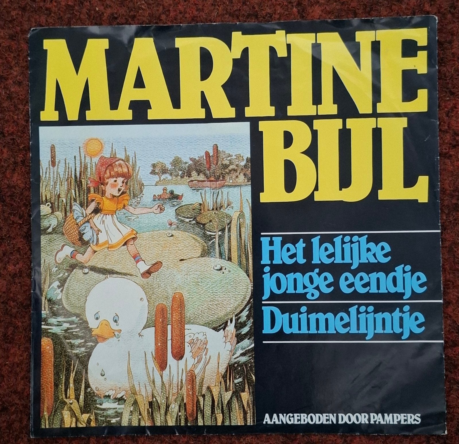 Martine Bijl - Het lelijke jonge eendje / Duimelijntje (LP), Ophalen of Verzenden, Zo goed als nieuw, Martine Bijl