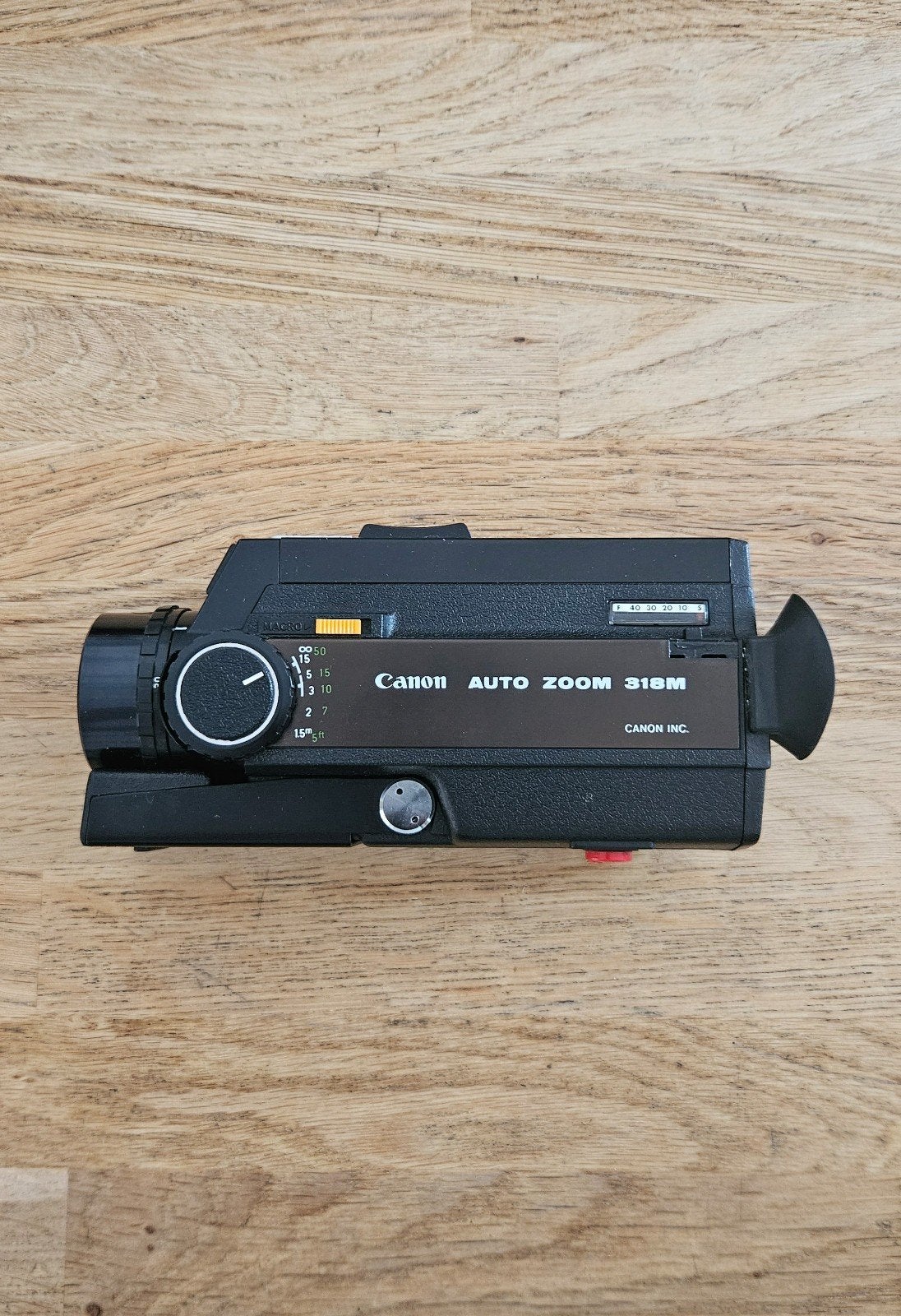 Vintage Canon Auto Zoom 318M 8mm filmcamera, Ophalen of Verzenden, 8mm, Camera