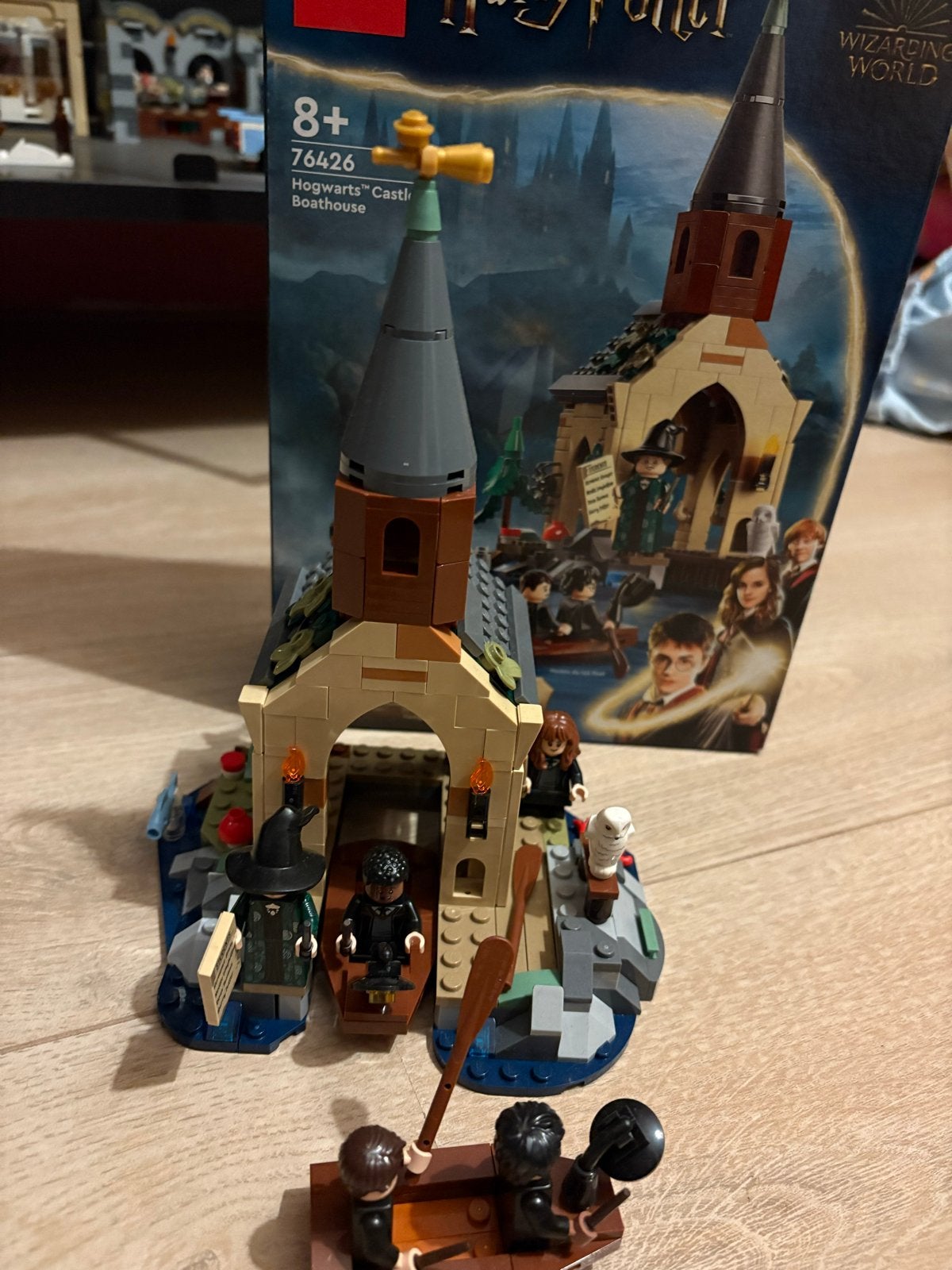 LEGO Harry Potter Zweinstein Kasteel Boothuis 76426, Ophalen of Verzenden, Zo goed als nieuw, Overige merken