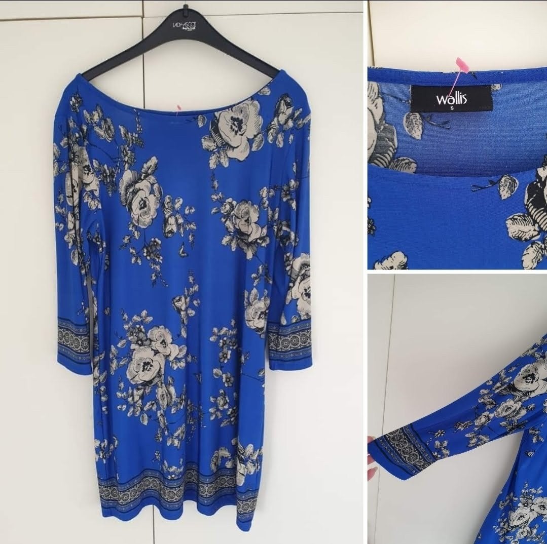 Wallis merkjurk mt M ongeveer misschien S 💙, Kleding | Dames, Maat 38/40 (M), Blauw, Wallis, Nieuw