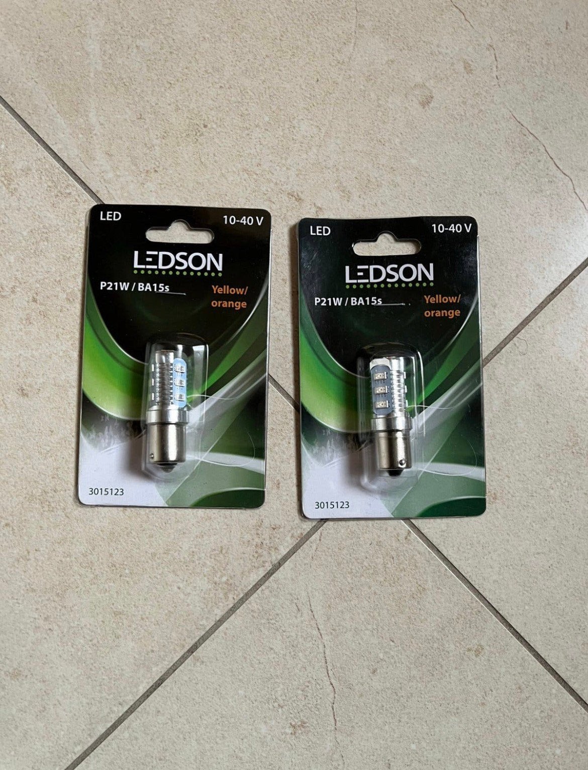 Ledson led bulb p21w / ba15s yellow/orange Nieuw (truck), Ophalen of Verzenden