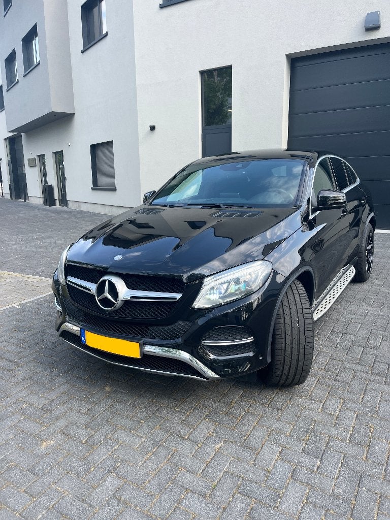 Mercedes-Benz GLE 350d Coupé 258pk 4MATIC 9G 2016 Zwart, Automaat, 258 pk, 255 €/maand, Vierwielaandrijving