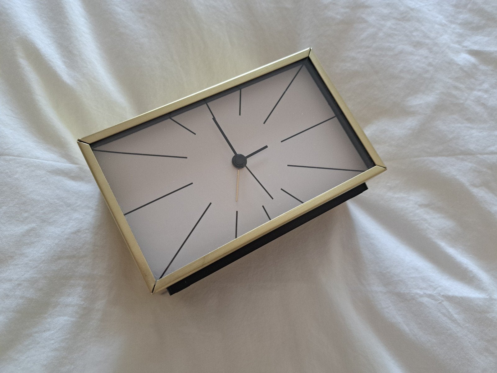 Myggjagare klok/wekker van Ikea, vintage design, Huis en Inrichting, Woonaccessoires | Klokken, Gebruikt, Ophalen of Verzenden