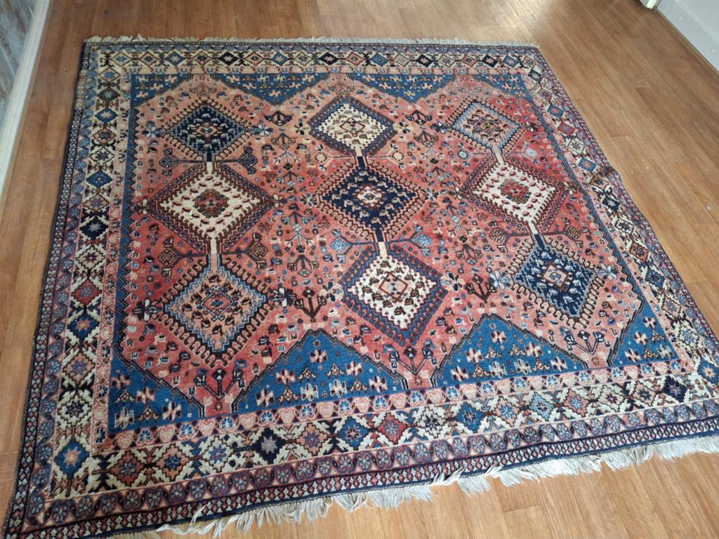 Prachtig handgeknoopt Perzisch tapijt - 180x180 cm, Ophalen, ., 150 tot 200 cm, 200 cm of meer