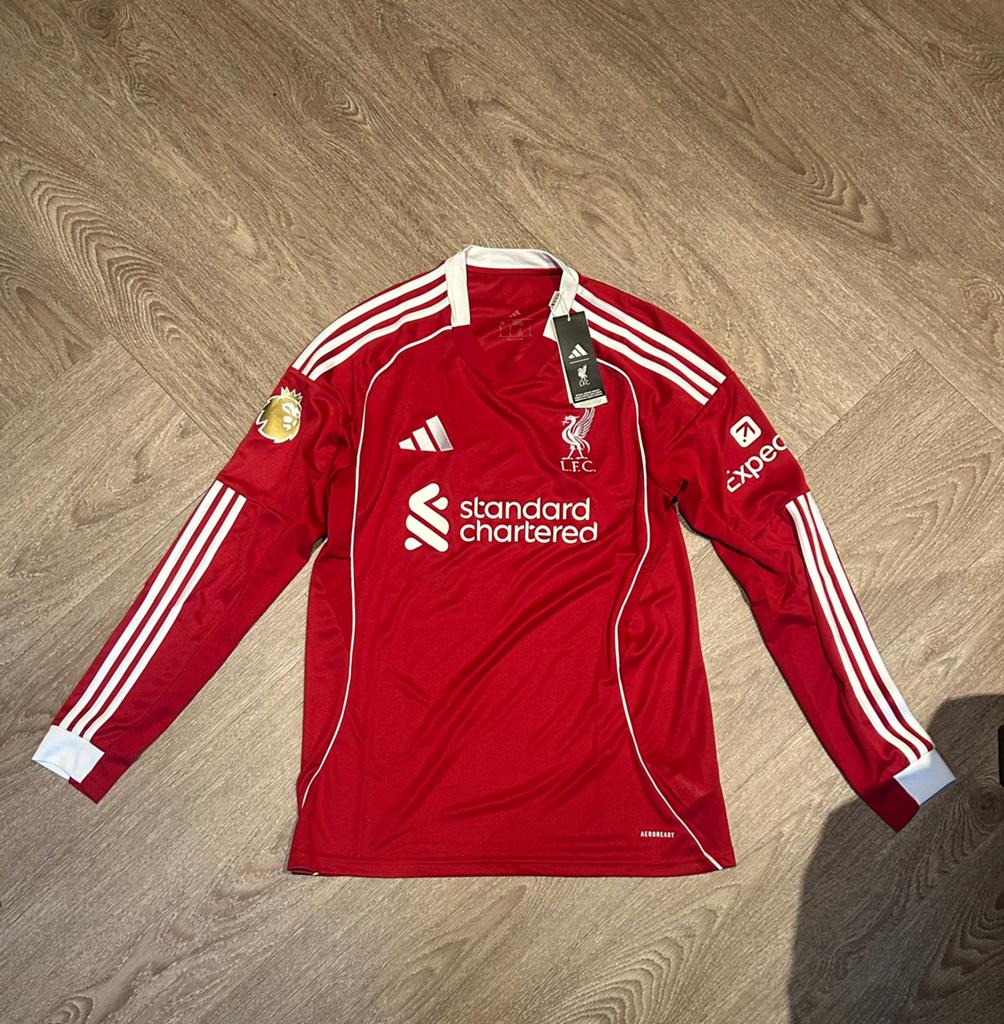 Liverpool longsleeve shirt 25/26, Maat M, Ophalen of Verzenden, Nieuw, Shirt