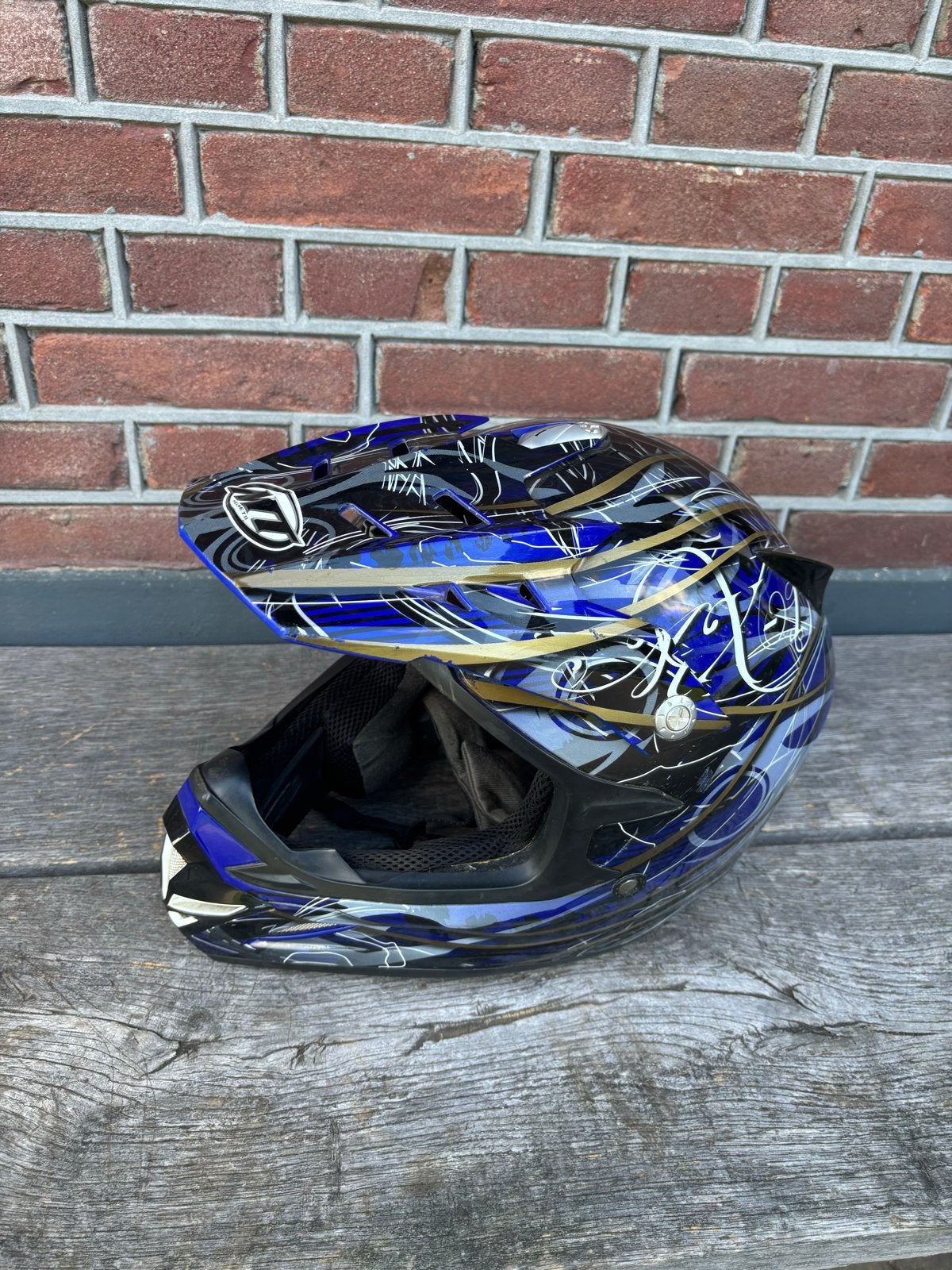 MT Helmets Offroadhelm - Maat M (57-58 cm), Overige merken, M, Ophalen of Verzenden, Tweedehands