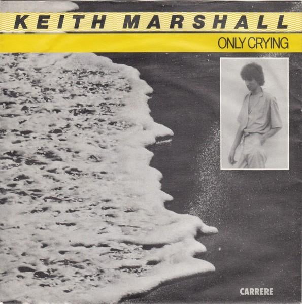 Keith Marshall - Only Crying (Single), Cd's en Dvd's, Vinyl Singles, Gebruikt, Fotohoes, Single, 1980 - 1989, Pop, 7 inch, Ophalen of Verzenden