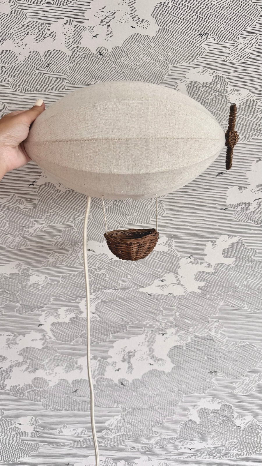 Zara Home Zeppelin Wandlamp - Nieuw in verpakking, Textiel, Nieuw, Ophalen of Verzenden, Overige merken
