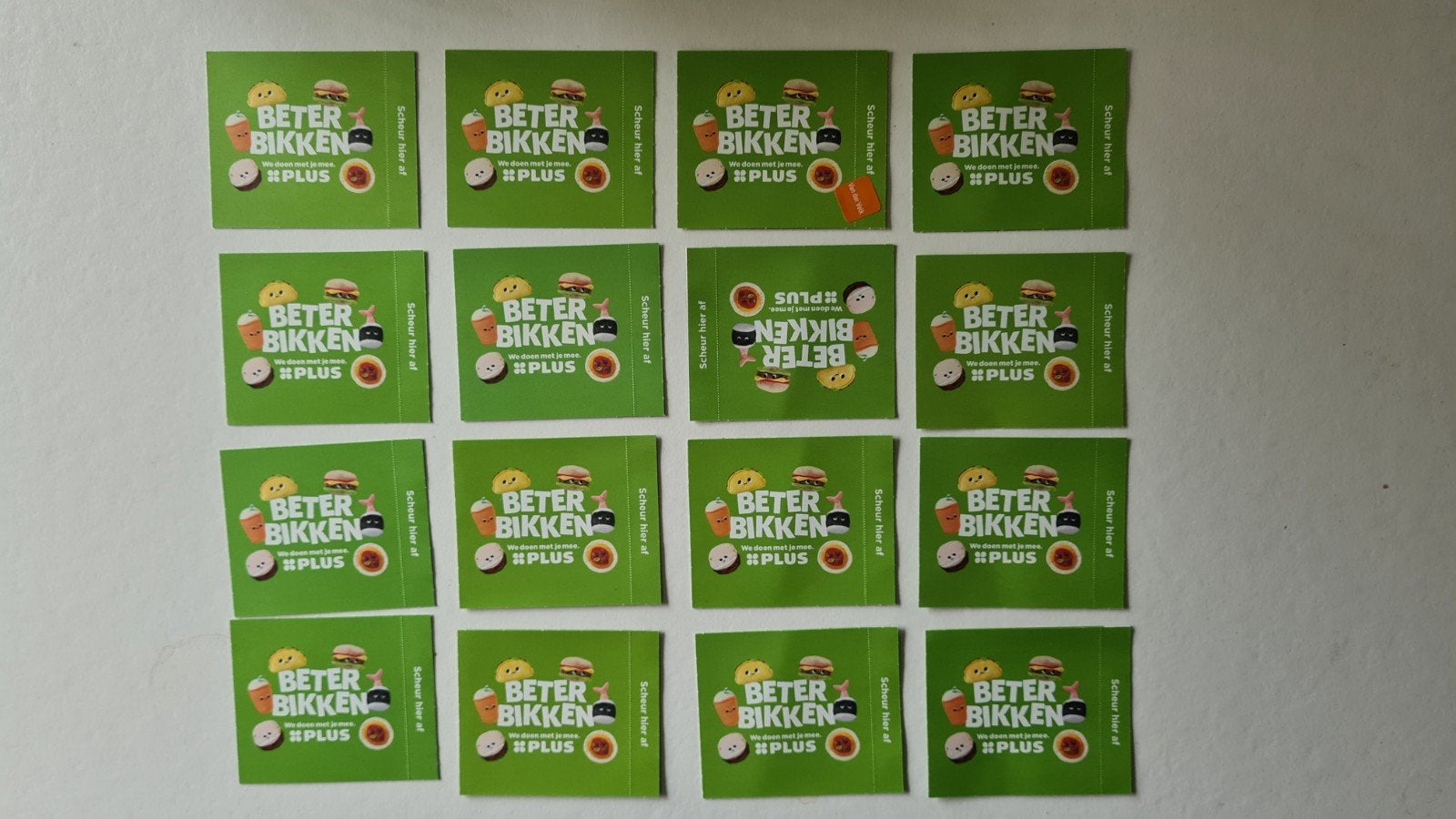 buddie stickers plus 16 dichte pakjes, Plus, Ophalen of Verzenden