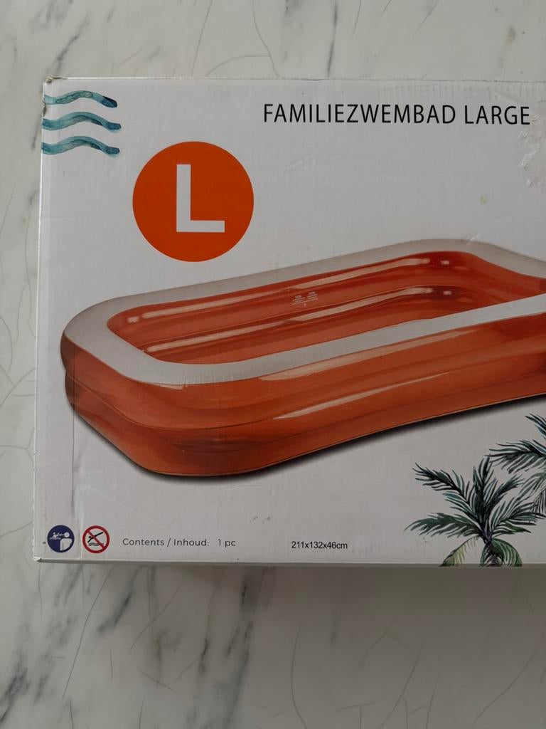 Familie zwembad large, Ophalen of Verzenden, Nieuw