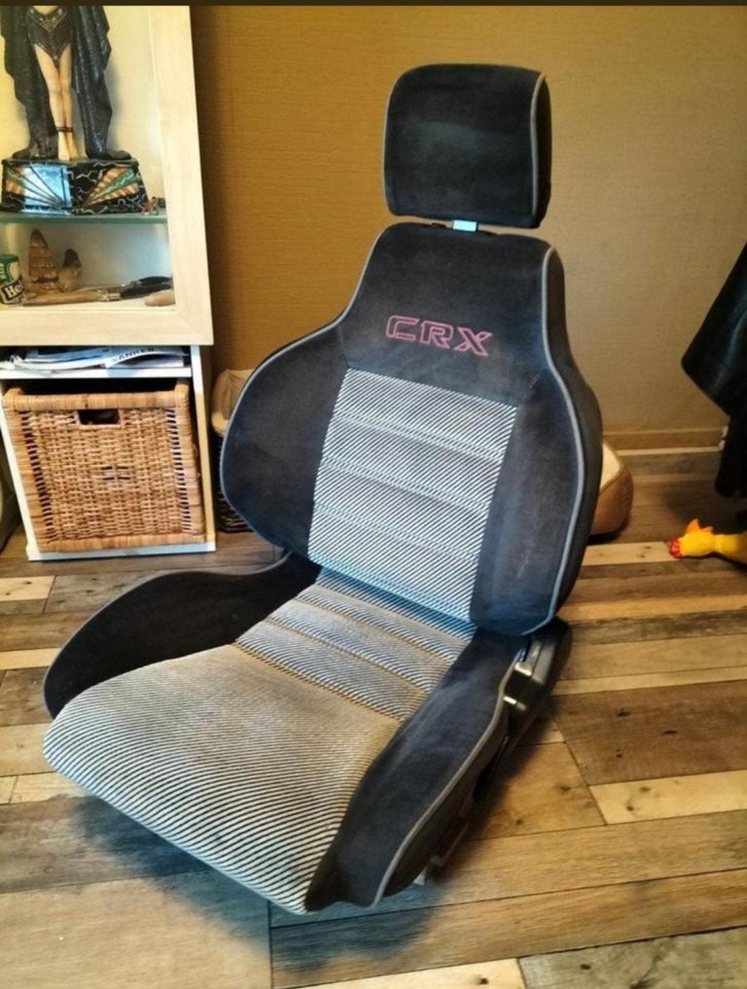 Honda CRX Stoel - Bestuurdersstoel - Gebruikt, Auto-onderdelen, Interieur en Bekleding, Honda, Ophalen of Verzenden