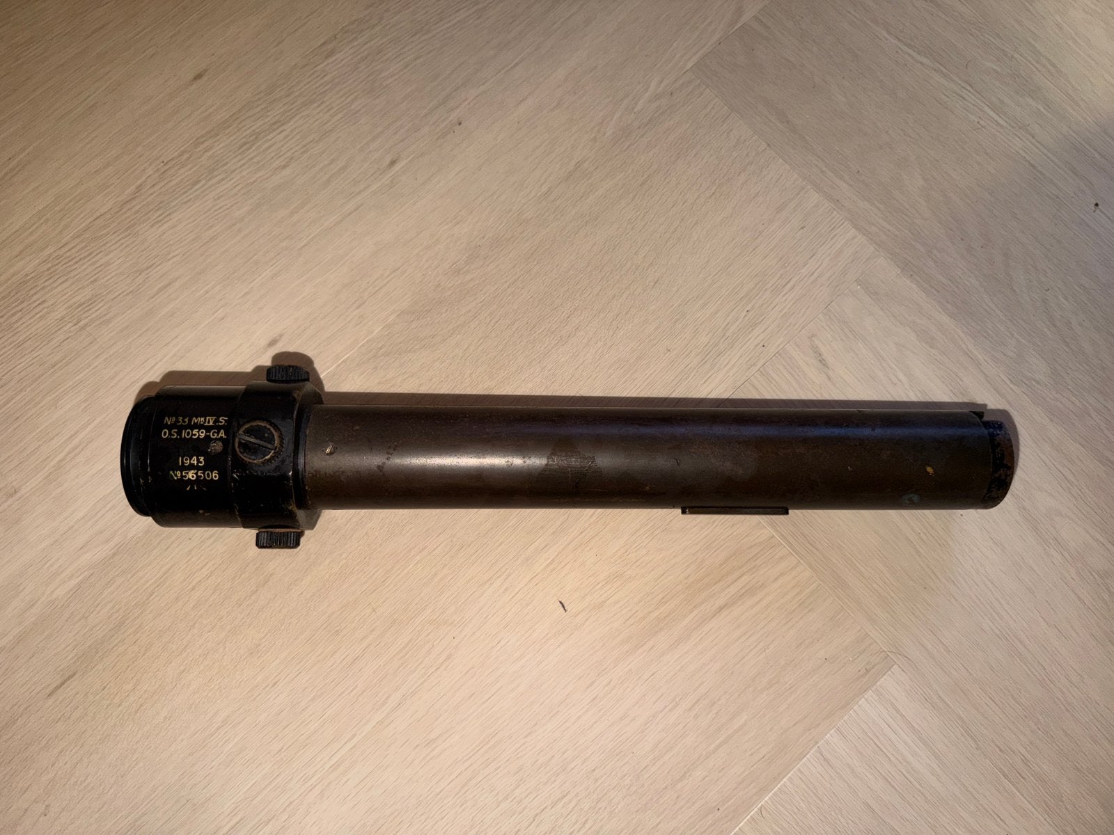 Ww2 Sighting Telescope Pdr Anti-Tank Gun 1943, Ophalen of Verzenden, Amerika