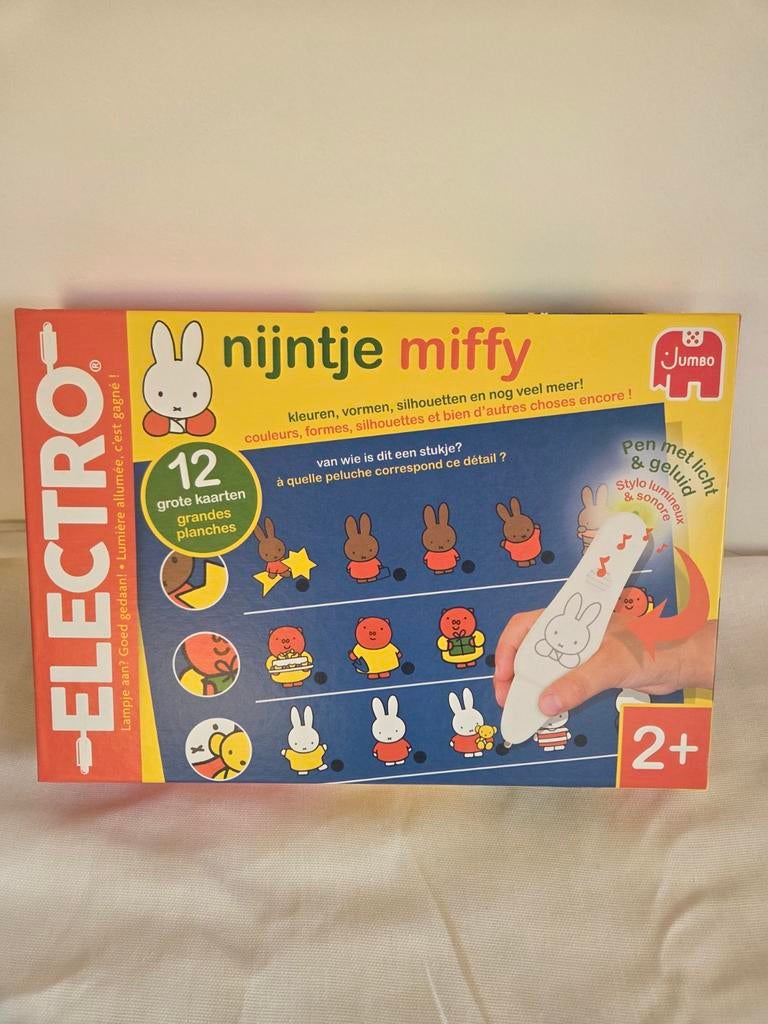 Nijntje Miffy Electro spel met licht en geluid, Kinderen en Baby's, Speelgoed | Educatief en Creatief, Ophalen of Verzenden, Zo goed als nieuw