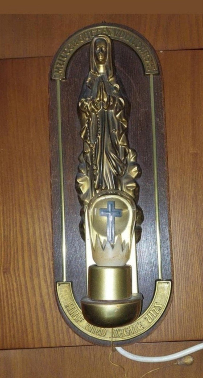 Lourdes lamp,  Stanberg Beieren, Ophalen of Verzenden, Gebruikt, Overige typen